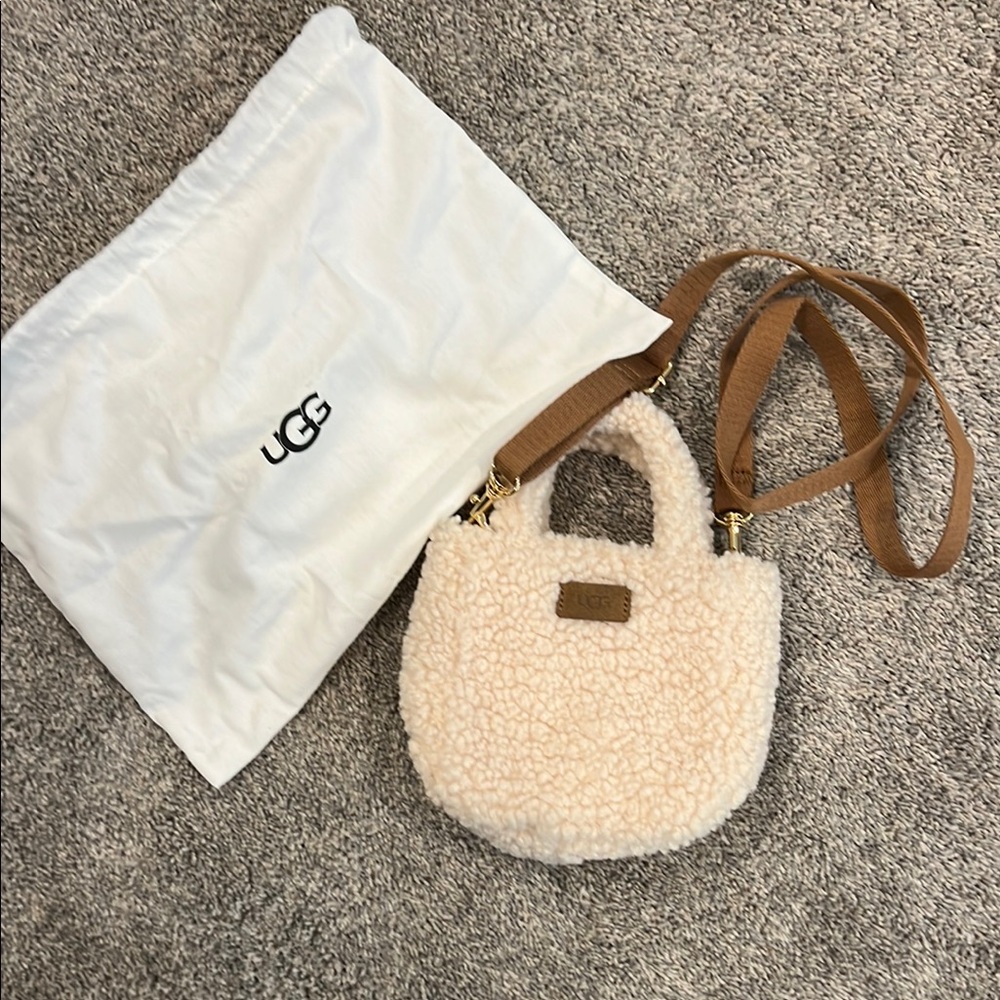 UGG Cream Mini Bag Chic and Versatile